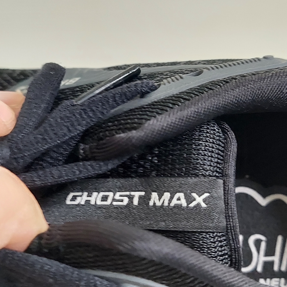 Brooks Ghost Max Black Running/Walking Impact Absorbing Sneakers WM Size USA 6 - Picture 13 of 15